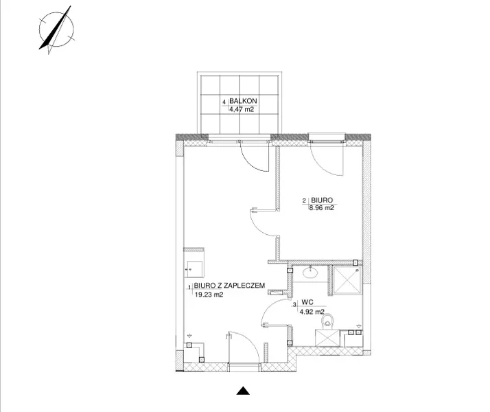 Biuro na sprzedaż, 33 m², Warszawa